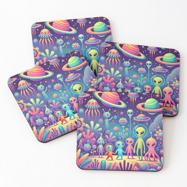 Item preview,  Alien Family - Life Beyond Earth designed and sold by WyckedLynn.