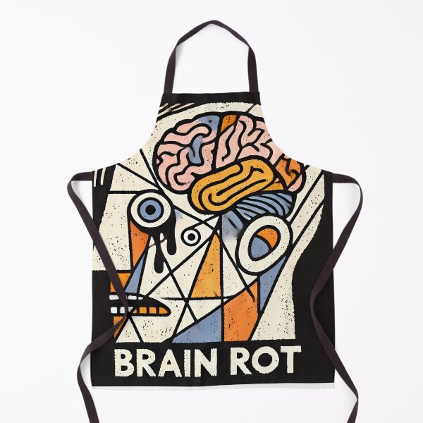 Item preview, Brain Rot – Word of the Year Humor Design designed and sold by OzzFrequency.