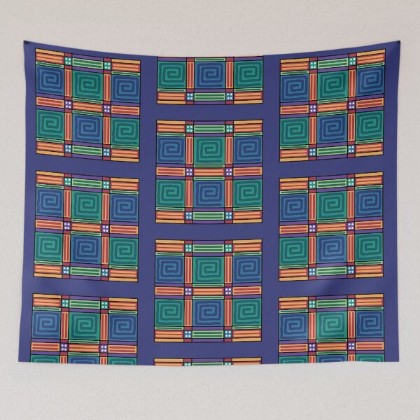 Item preview, Vibrant Geometric Pattern designed and sold by Kathy Kuczek.