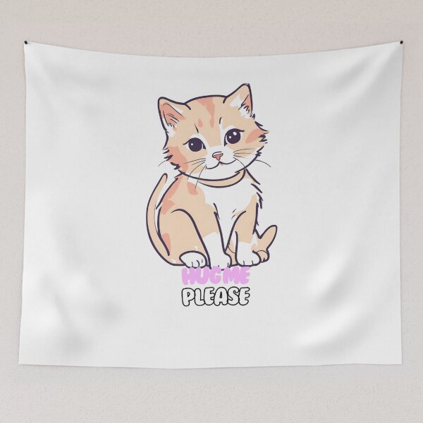 Item preview, Cat said Hug me please designed and sold by Vibes-vintage.