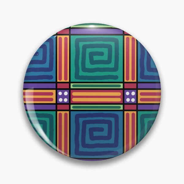 Item preview, Vibrant Geometric Pattern designed and sold by Kathy Kuczek.