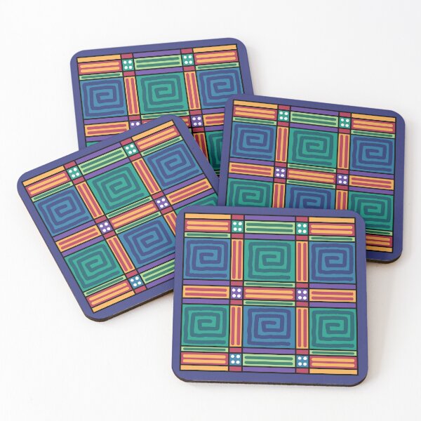 Item preview, Vibrant Geometric Pattern designed and sold by Kathy Kuczek.
