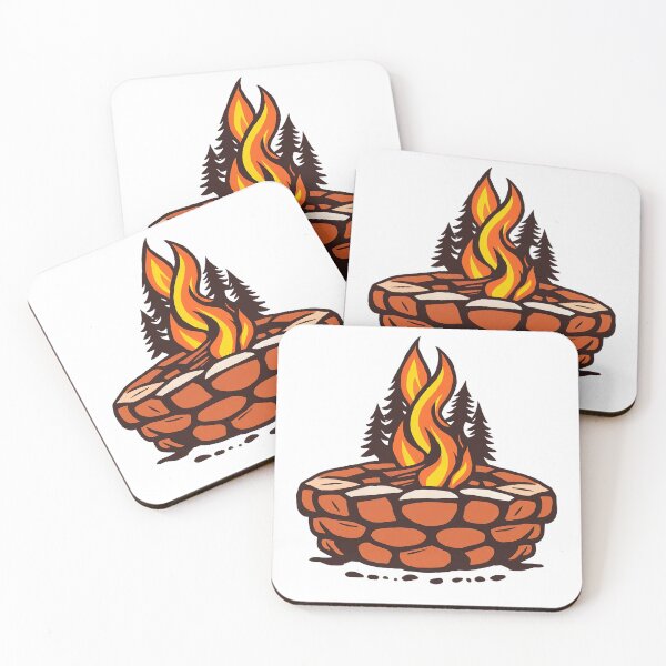 Item preview, Cozy Campfire - Outdoor Adventure Vibes designed and sold by Mido-artister.