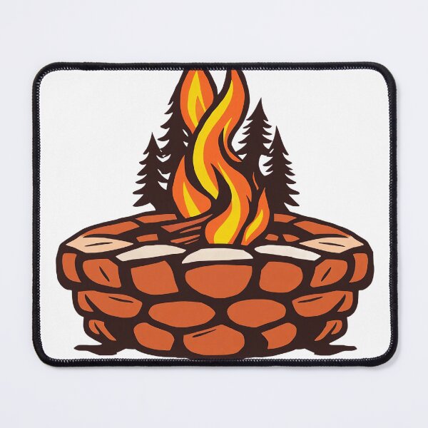 Item preview, Cozy Campfire - Outdoor Adventure Vibes designed and sold by Mido-artister.