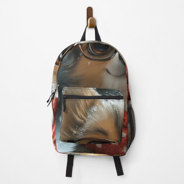 Item preview, little dog in the snow with glasses designed and sold by EgonZ9.