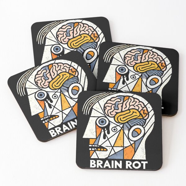 Item preview, Brain Rot – Word of the Year Humor Design designed and sold by OzzFrequency.