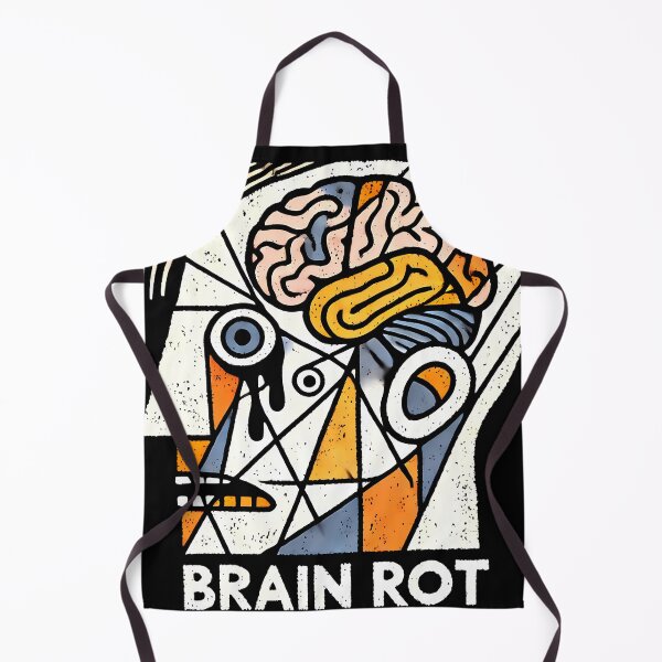 Item preview, Brain Rot – Word of the Year Humor Design designed and sold by OzzFrequency.