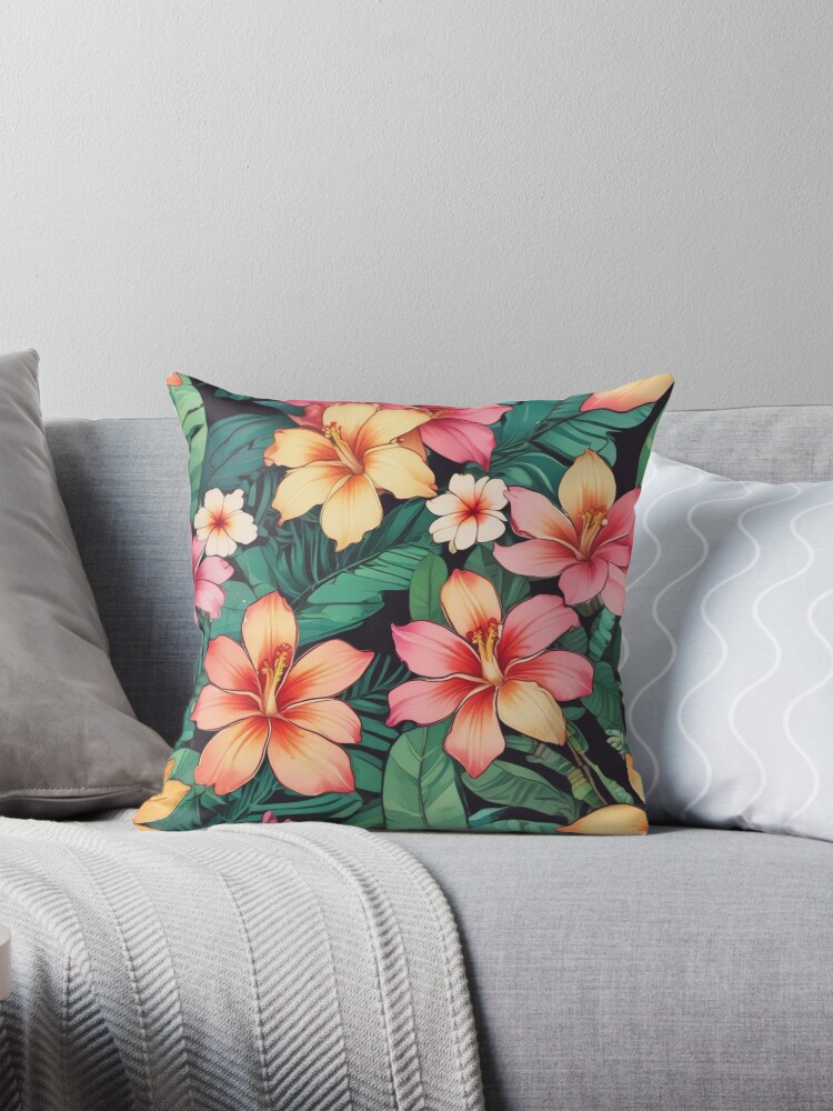 Thumbnail 1 of 4, Pillow, Island Paradise designed and sold by S-R-TDesign.