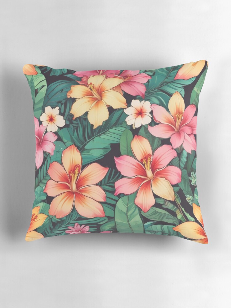 Thumbnail 3 of 4, Pillow, Island Paradise designed and sold by S-R-TDesign.