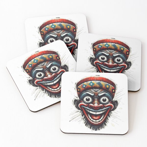 Item preview, Funny Tribal Face designed and sold by Shs-Kenya.