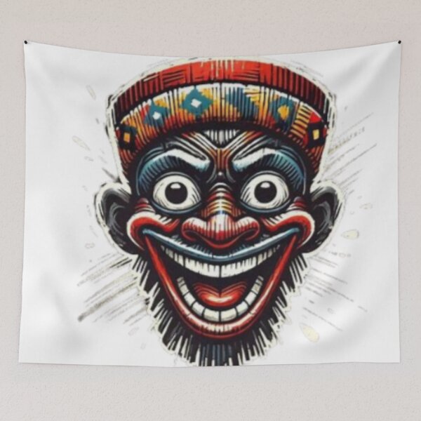 Item preview, Funny Tribal Face designed and sold by Shs-Kenya.