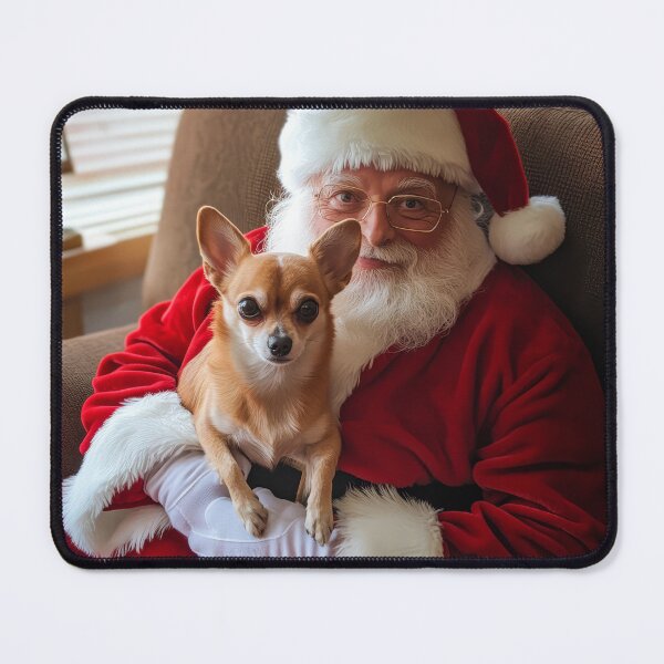 Item preview, Santaclaus with a dog at his lap designed and sold by EgonZ9.
