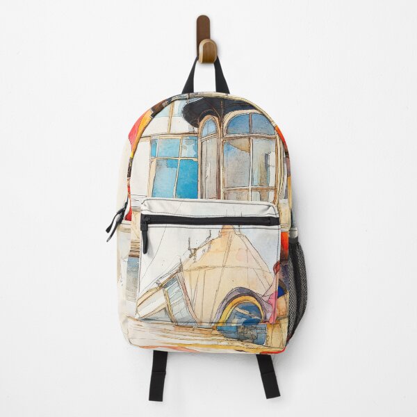 Item preview, Enchanting Teapot House - Whimsical Architectural Watercolor designed and sold by FlyingDreamsArt.