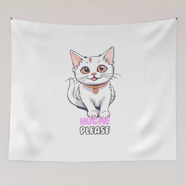 Item preview, Cat said Hug me please designed and sold by Vibes-vintage.