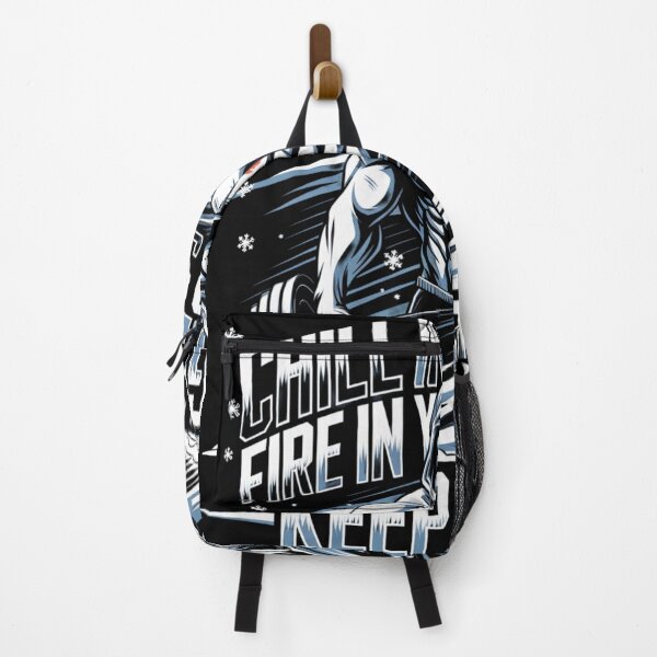 Item preview, "Chill in the air, fire in your soul—keep going!" designed and sold by PrintInspirer.