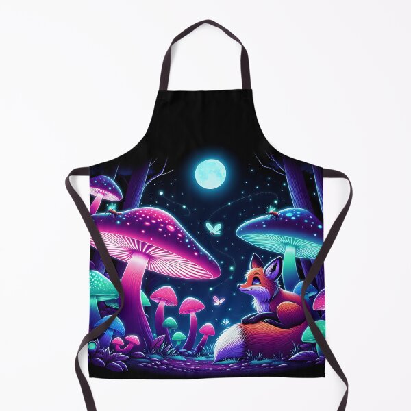 Item preview, Uv reactive Neon Fox Forest Adventure designed and sold by Taans-Creation.