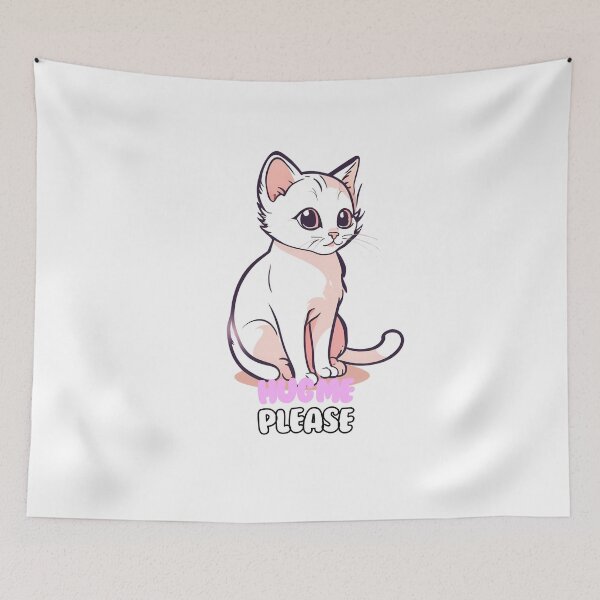 Item preview, Cat said Hug me please designed and sold by Vibes-vintage.