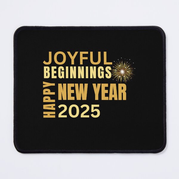 Item preview, Joyful Beginnings Happy New Year 2025  designed and sold by LavenderBliss.