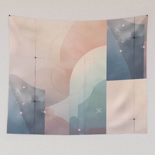 Item preview, Artistic Ethereal Harmony Abstract Landscapes Modern Art Contemporary designed and sold by ART ATTACK ZONE.