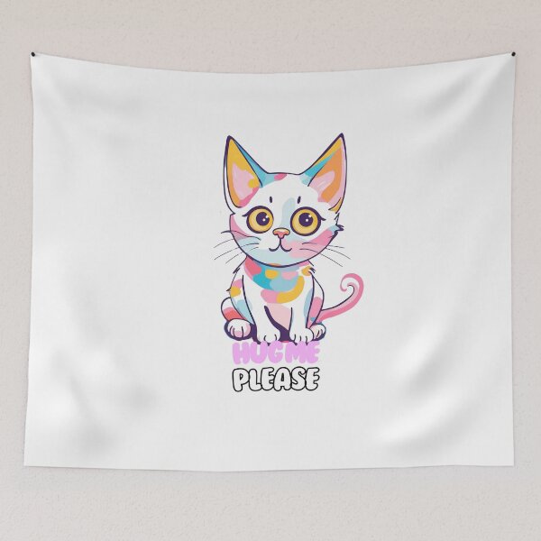 Item preview, Cat said Hug me please designed and sold by Vibes-vintage.