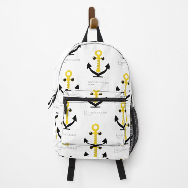 Item preview, Anchor your life in a smile - Personal development -Positive and Inspiring Design designed and sold by Bobraiis.