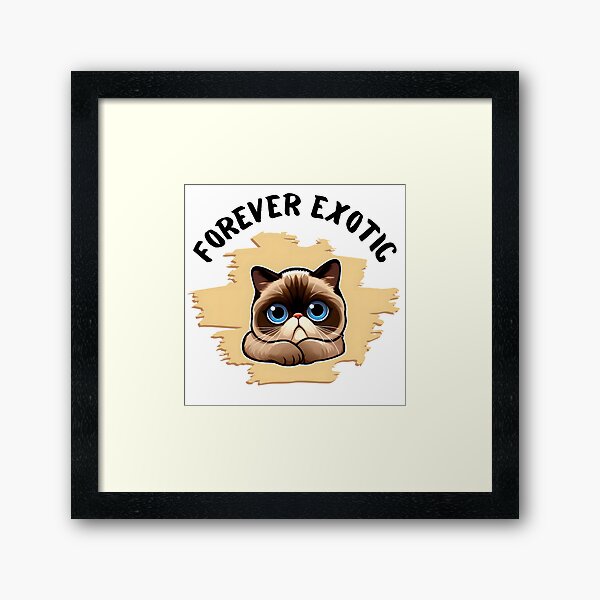 Item preview, Cute Exotic Shorthair Cat Forever designed and sold by Marichkaart.