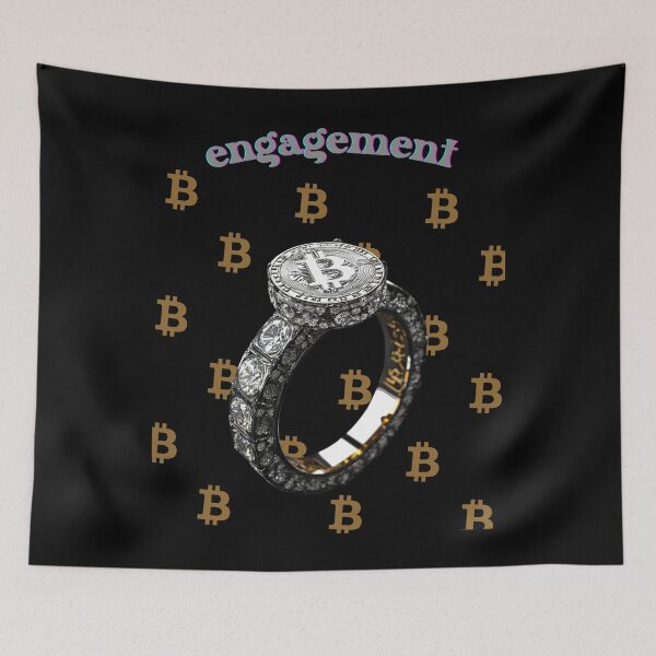 Item preview, Engagement Bitcoin designed and sold by BitCryX.