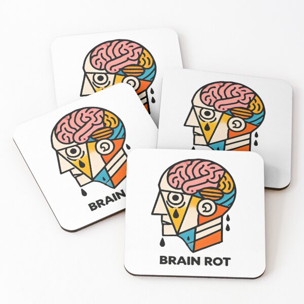 Item preview, Brain Rot – Word of the Year Humor Design designed and sold by OzzFrequency.