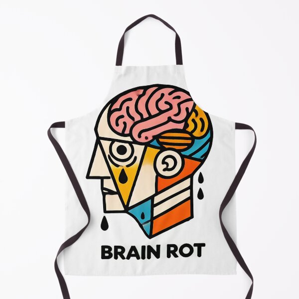 Item preview, Brain Rot – Word of the Year Humor Design designed and sold by OzzFrequency.