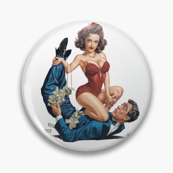 Item preview, Humorous Caricature of a Materialistic Woman designed and sold by thenewking.
