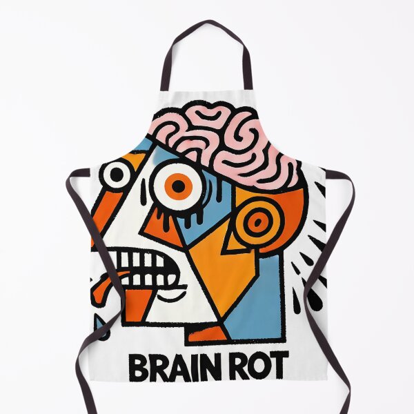 Item preview, Brain Rot – Word of the Year Humor Design designed and sold by OzzFrequency.