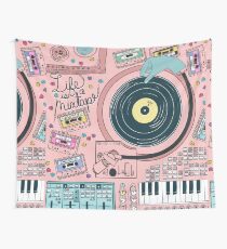 Tela decorativa La vida es un mixtape