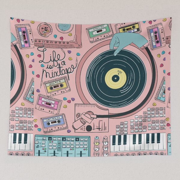 Item preview, Life Is A Mixtape designed and sold by Amanda Iglesias.