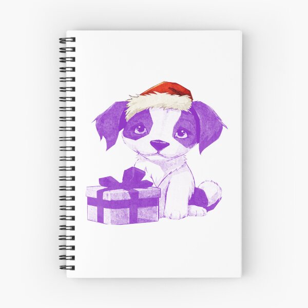 Item preview, Christmas puppy present designed and sold by kinpirks.