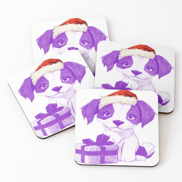 Item preview, Christmas puppy present designed and sold by kinpirks.