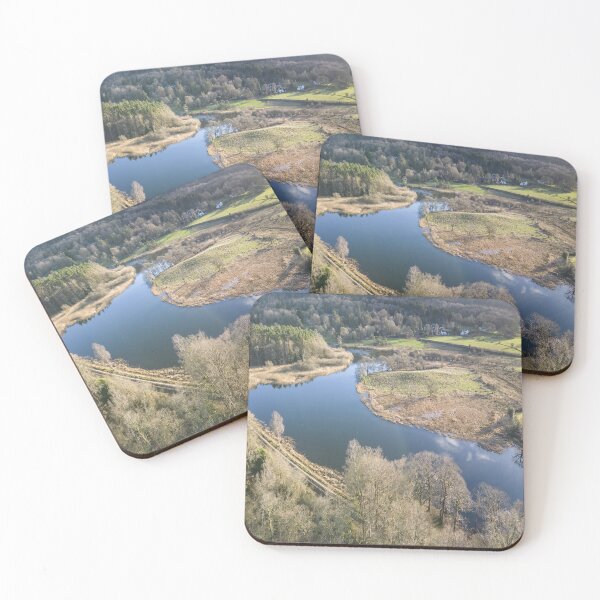 Item preview, Lake District River Leven From The Air designed and sold by Londonimages.