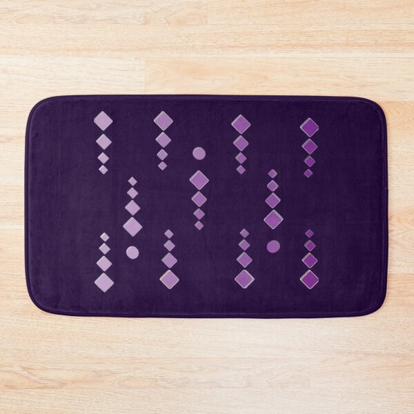 Item preview, Purple Mirror Beads Print, Lavendar Beads designed and sold by Art Shimmers.