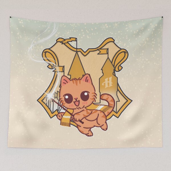 Item preview, Little Wizard Cat of Hearthfelis Castle designed and sold by BGMeYou.