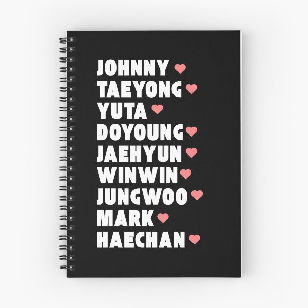 Item preview, NCT 127 with Member Names Kpop Group Design  designed and sold by AJUNICE STUDIO.