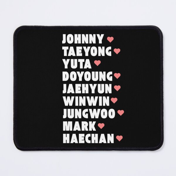 Item preview, NCT 127 with Member Names Kpop Group Design  designed and sold by AJUNICE STUDIO.