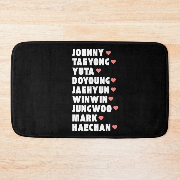 Item preview, NCT 127 with Member Names Kpop Group Design  designed and sold by AJUNICE STUDIO.