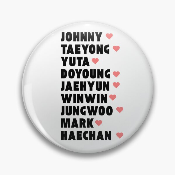 Item preview, NCT 127 with Member Names Kpop Group Design  designed and sold by AJUNICE STUDIO.