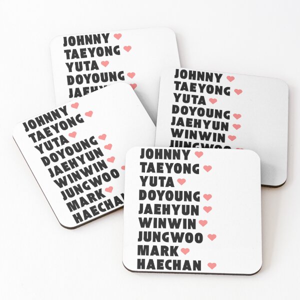 Item preview, NCT 127 with Member Names Kpop Group Design  designed and sold by AJUNICE STUDIO.