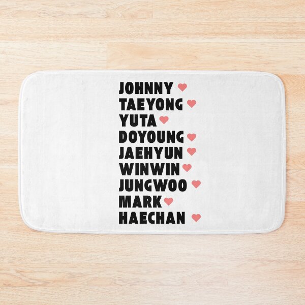 Item preview, NCT 127 with Member Names Kpop Group Design  designed and sold by AJUNICE STUDIO.