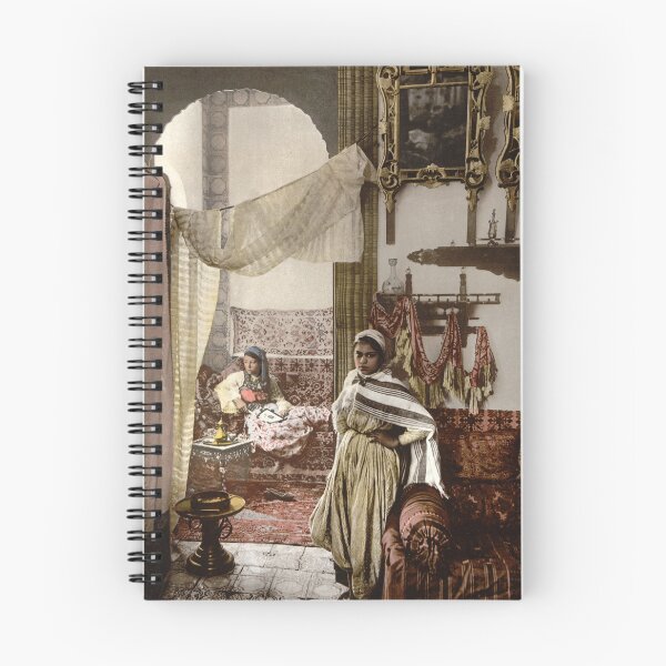 Item preview, Algerian Women at home designed and sold by 19th Century in Color.