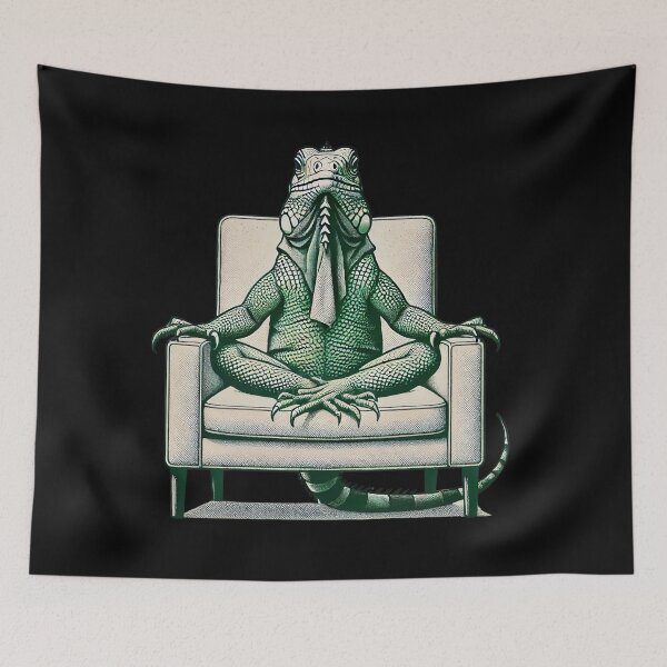 Item preview, Chief Green Iguana designed and sold by Tiszert.