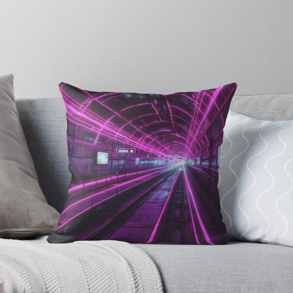 Item preview, Cyberpunk subway station designed and sold by FuturiTravel.