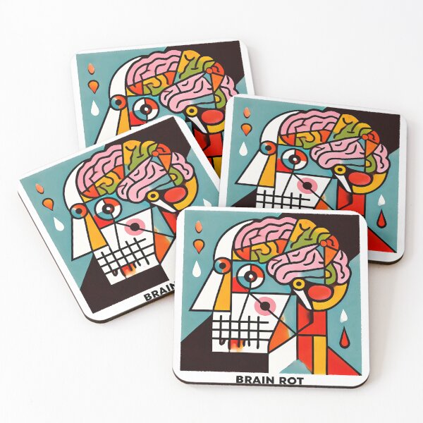 Item preview, Brain Rot – Word of the Year Humor Design designed and sold by OzzFrequency.
