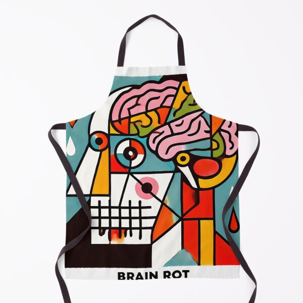 Item preview, Brain Rot – Word of the Year Humor Design designed and sold by OzzFrequency.
