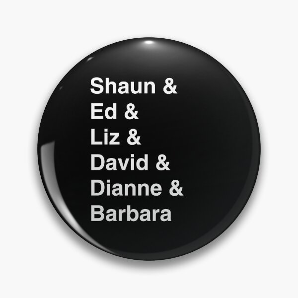 Item preview, Shaun of the Dead Characters designed and sold by PixiStixxharri.
